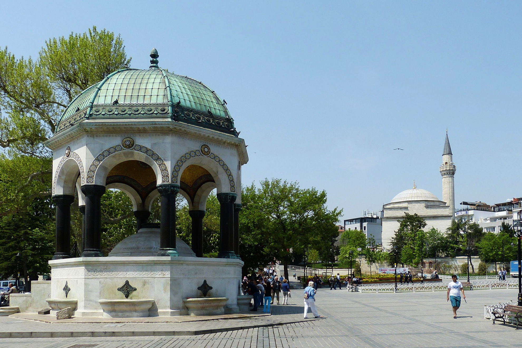 Истанбул и Пеещите фонтани - Фонтана на Вилхелм II, Истанбул, Турция - The Fountain of Wilhelm II, Istanbul, Turkey